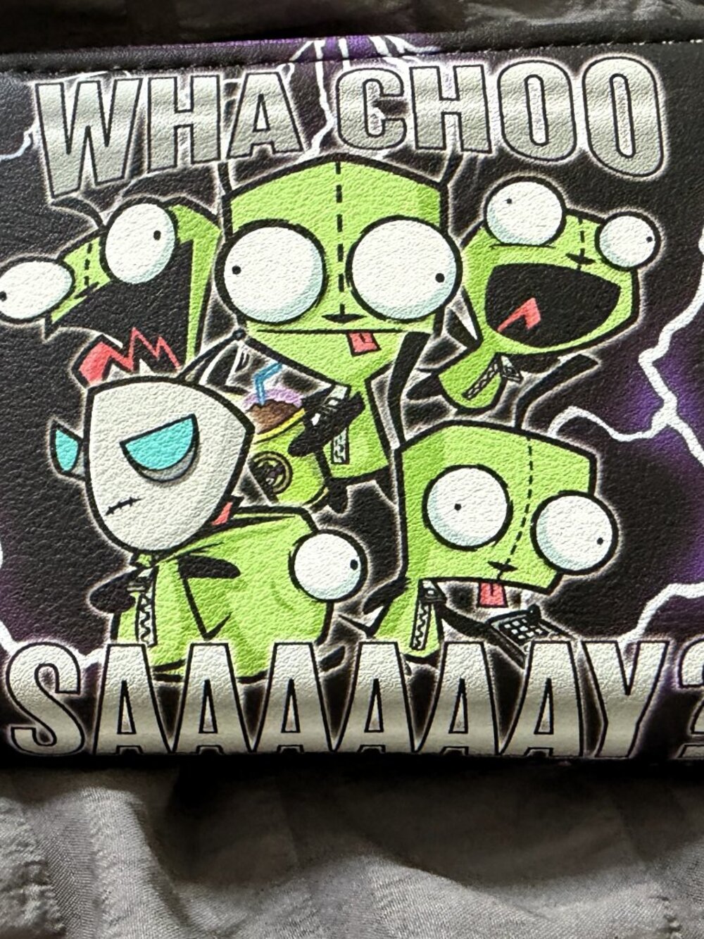 Zim "WHA CHOO SAY?" Zipper Loungefly Wallet